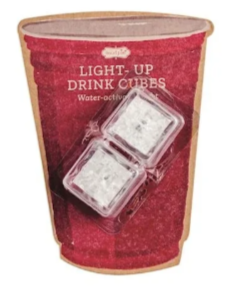 Cup Tailgate Glow Ice Cubes