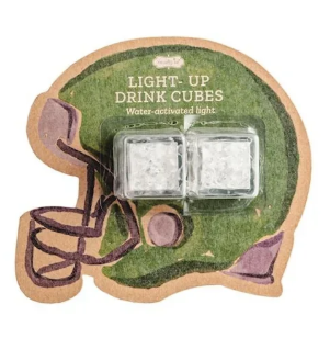 Helmet Tailgate Glow Ice Cubes