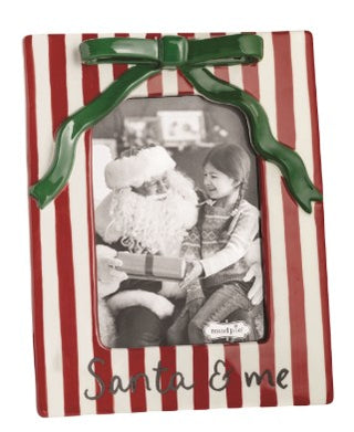 Ceramic Christmas Bow Frame