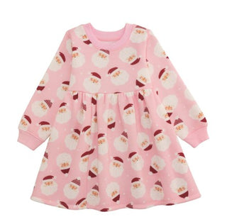Printed Santa Dress