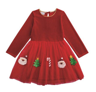 Red Sequin TuTu Dress