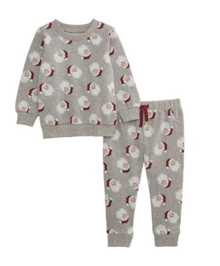Grey Santa Jogger Set