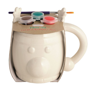 DIY Ceramic Reindeer Mug