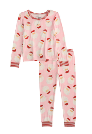 Girl Santa Glow Pajamas