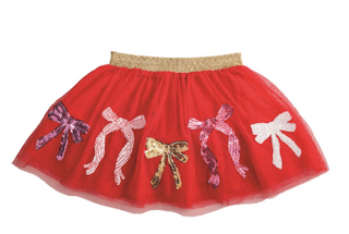 Multi Bow Sequin TuTu