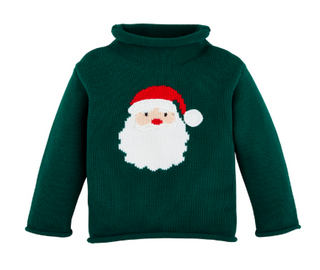 Toddler Rollneck Santa Sweater