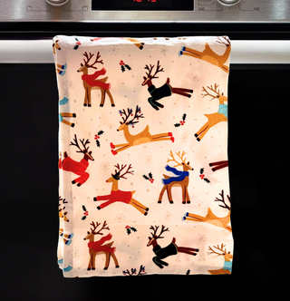 Reindeer Towel