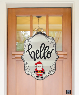 Merry Santa Attachment 8"