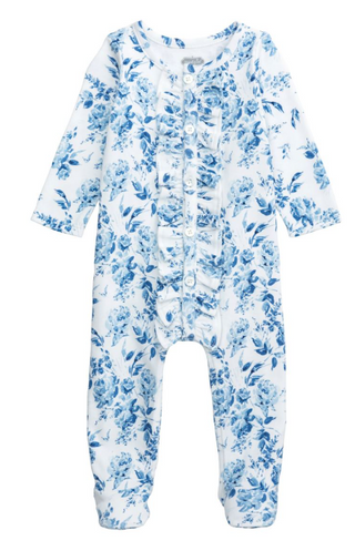 Blue Floral Sleeper