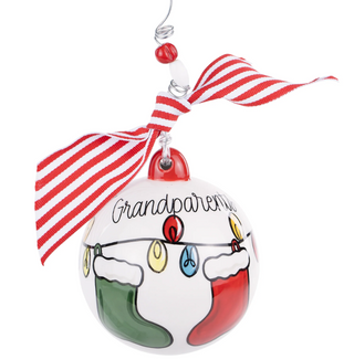 Grandkids Stocking Ornament