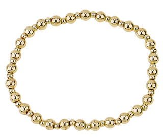 gold ball bracelet