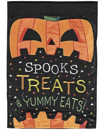 spooky treats flag