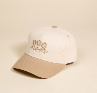 Dog Mom Canvas Trucker Hat