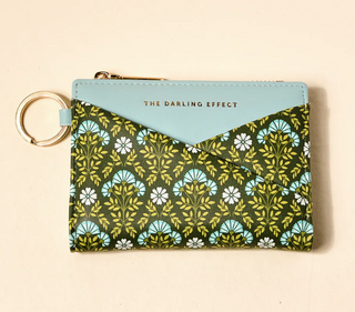 Everbloom Forest Green Luxe Pocket Wallet