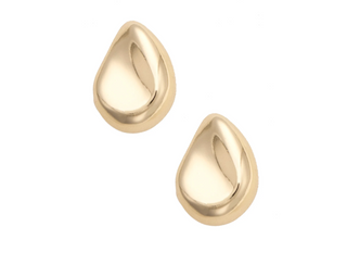 Tatum Sculpted Teardrop Earrings