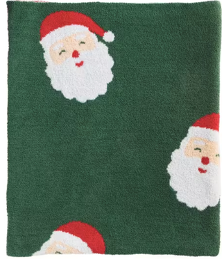 Santa Chenille Blanket