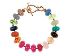 Glass Mix Shaped Beaded Bracelet