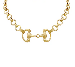 Linked Horesebit Necklace