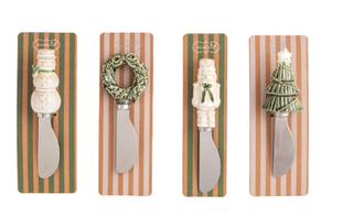 Christmas spreaders on a white background