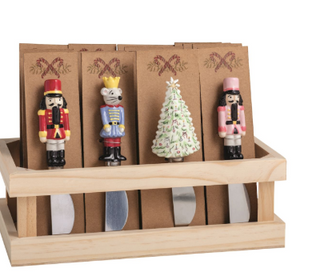 christmas spreaders on a white back ground
