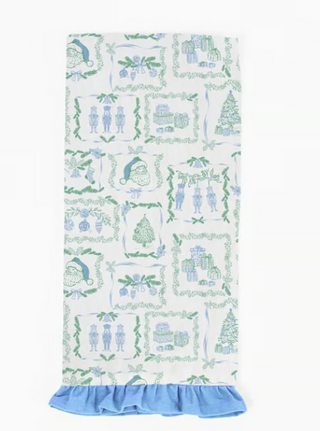Yuletide Vignettes Tea Towel