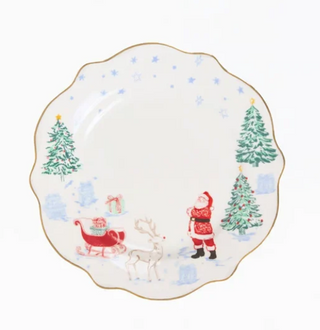 Tidings & Toile Appetizer Plate