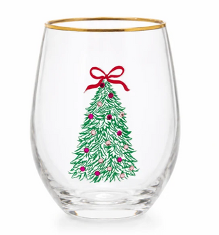 Rosy Woodlands Wine Glass