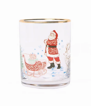 Tidings & Toile Cocktail Glass