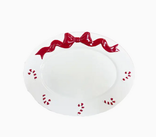 Sculpted Peppermint Twist Platter