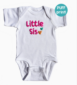 Little Sis Puff Onesie
