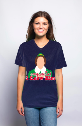 Santa I Know Him Tee