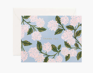 Hydrangea Thank You Card