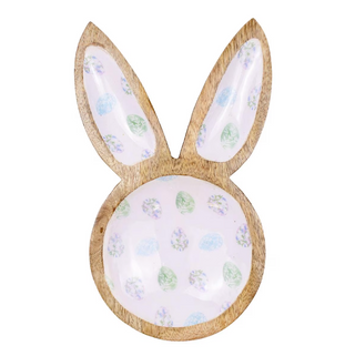 Haven Eggs Bunny Serving Dish