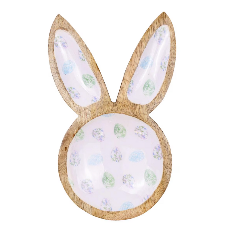 Haven Eggs Bunny Serving Dish