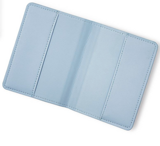 Hydrangea Passport Holder Blue 2