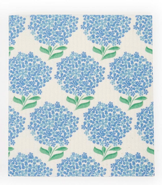 Biodegradable Hydrangea Cloth White