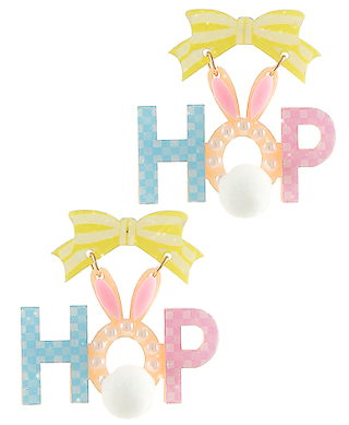 Hop Pompom Earring