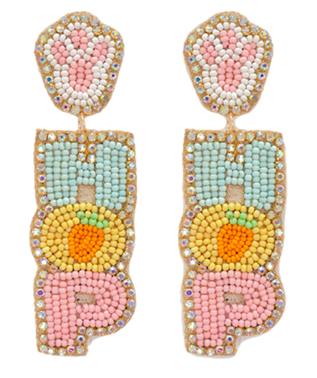 Hop Hop Easter Earring