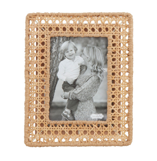 Large Woven Cane Frame