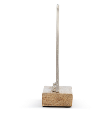 Metal and Wood Small Nativity Scene