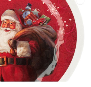 Red Christmas/ Santa Platter