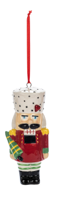 Heartful Nutcracker Ornament