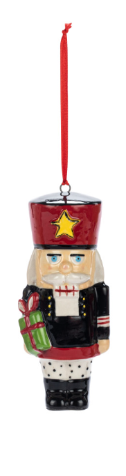 Heartful Nutcracker Ornament