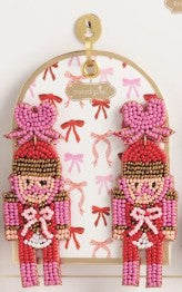Holiday Beaded Earrings