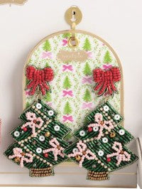 Holiday Beaded Earrings