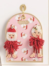 Holiday Beaded Earrings