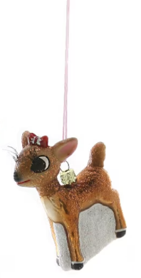Retro Rudolph Character Ornaments