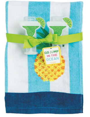 Beach Towel and Clip Set
