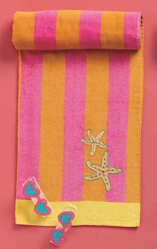 Beach Towel and Clip Set