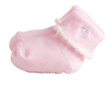 Foldover Cross Infant Socks